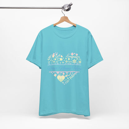 Monogram Heart pastel