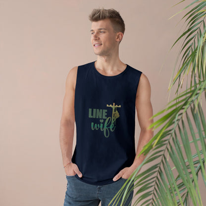 Lineman Tank - Line Wife copper patina