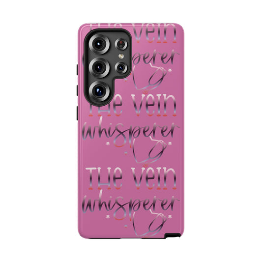 Samsung Galaxy Tough Case - The Vein Whisperer - Light Pink