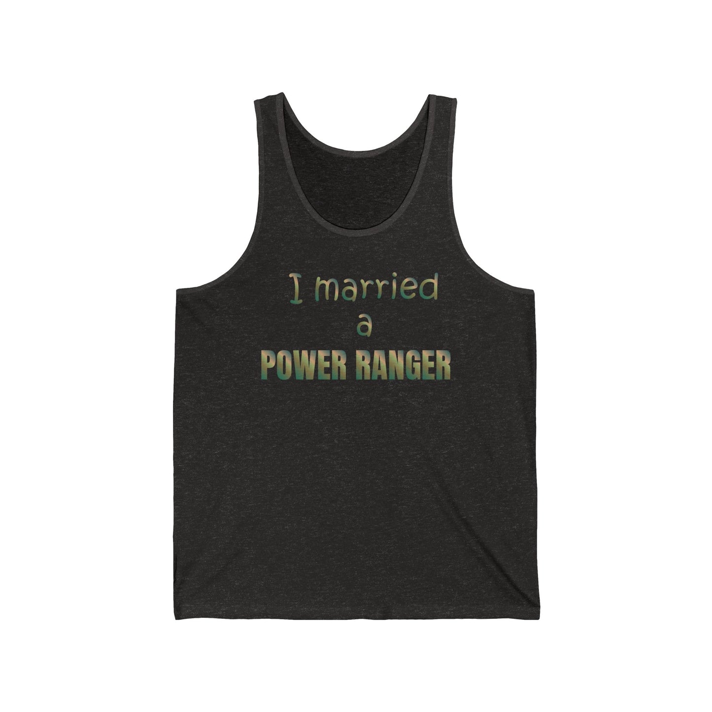 Lineman T-shirt - Married a Power Ranger copper patina