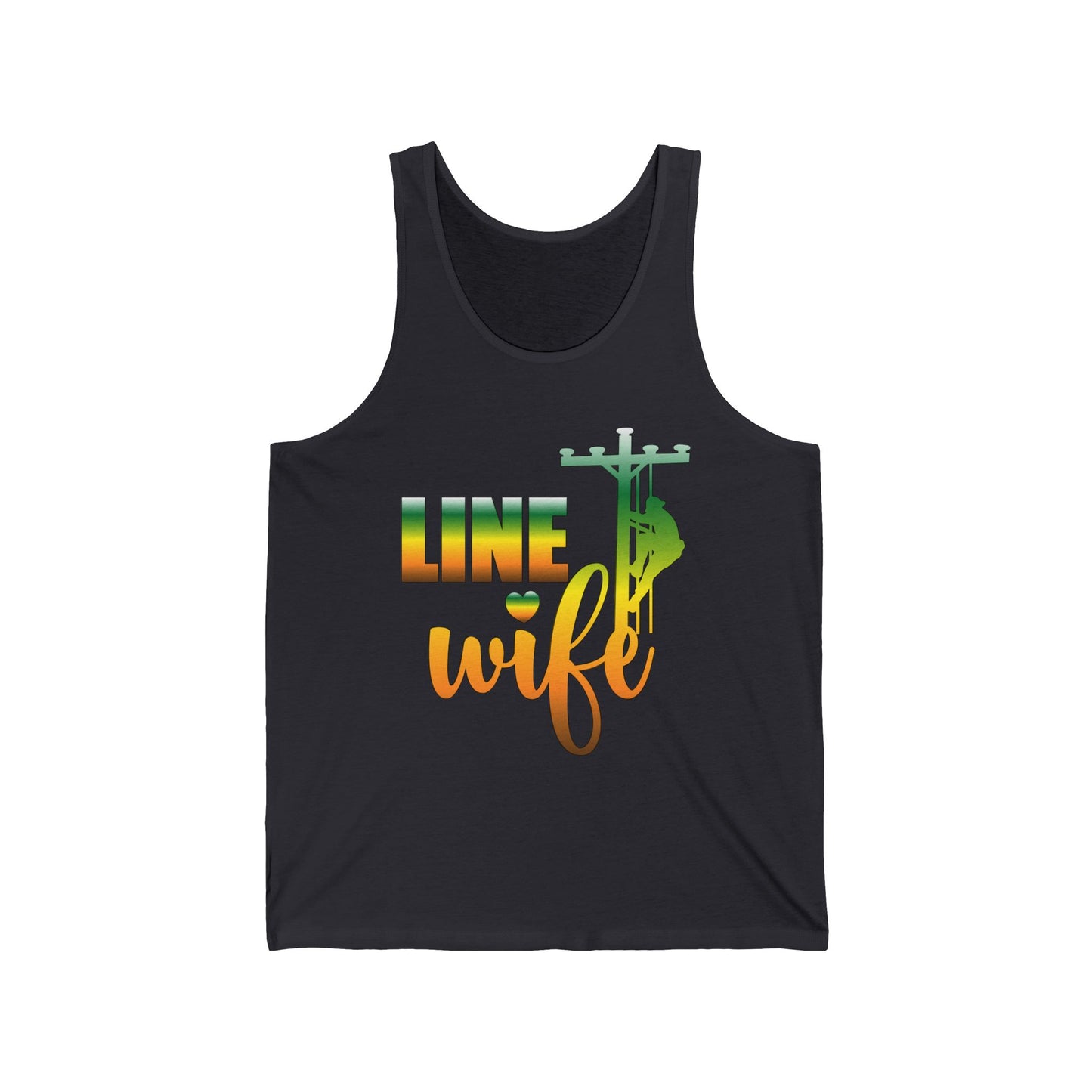 Lineman Tank - Line Wife gradient
