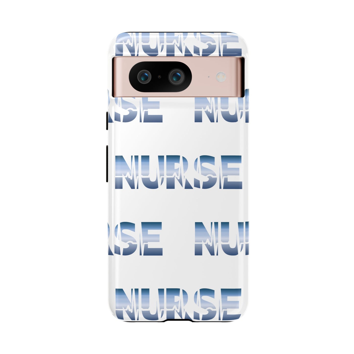 Google Pixel Tough Case - Nurse Pulse - White