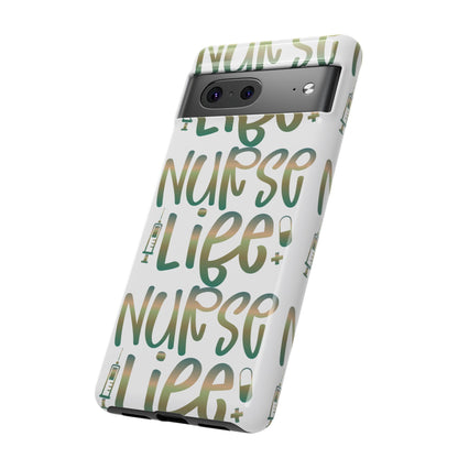 Google Pixel Tough Case - Nurse Life - White