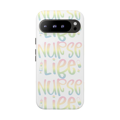 Google Pixel Tough Case - Nurse Life - White