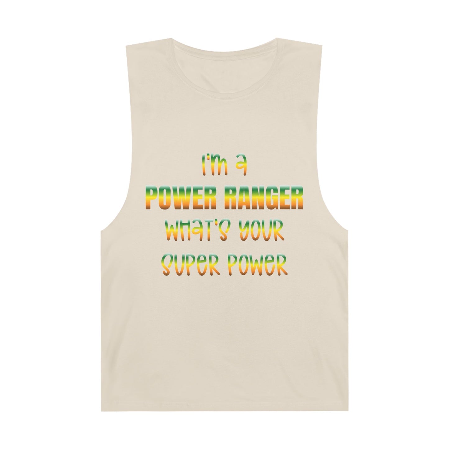Lineman Tank - power ranger super power gradient