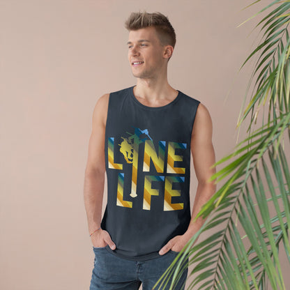 Lineman Tank - lineman-life colored chrome