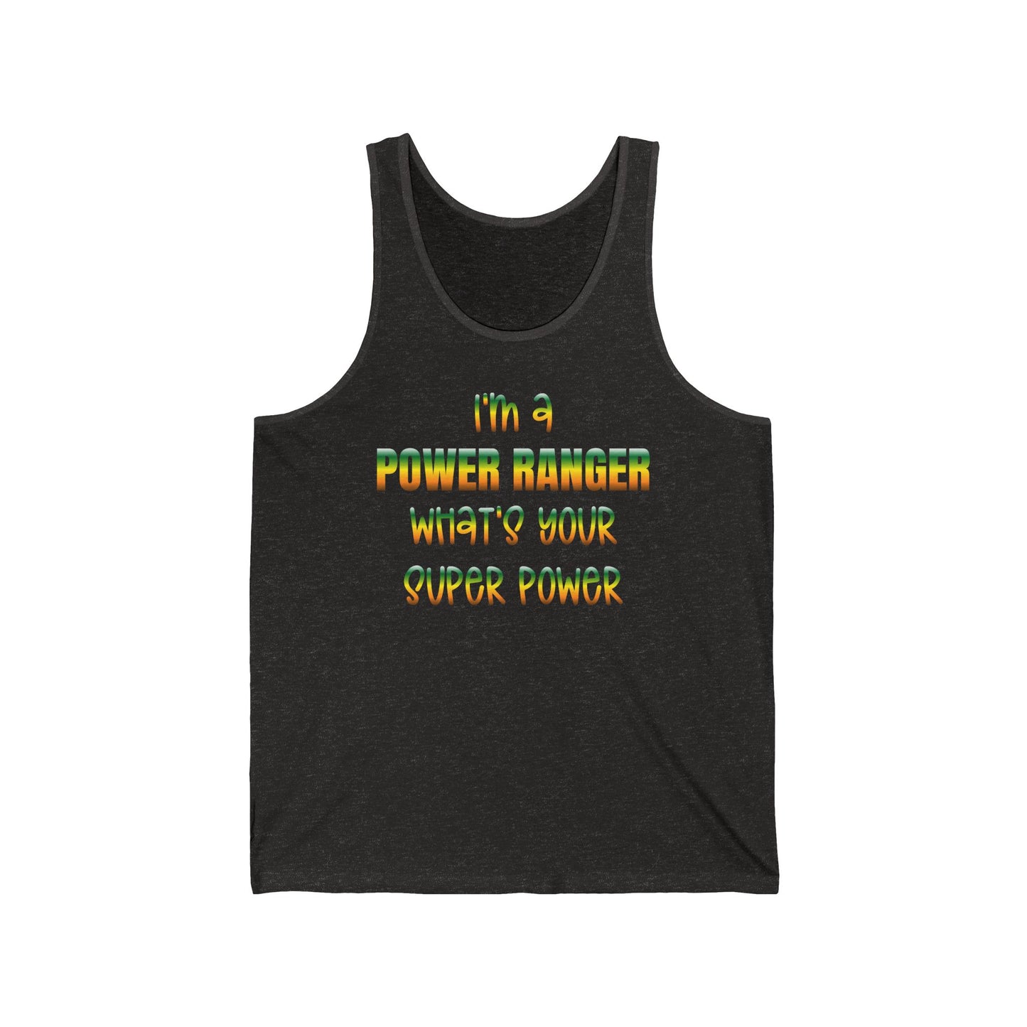 Lineman T-shirt - power ranger super power gradient