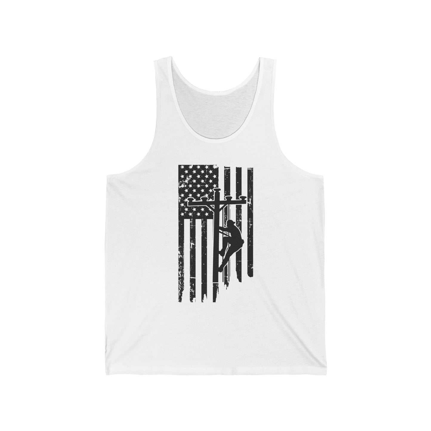 Lineman Tank - Lineman Flag