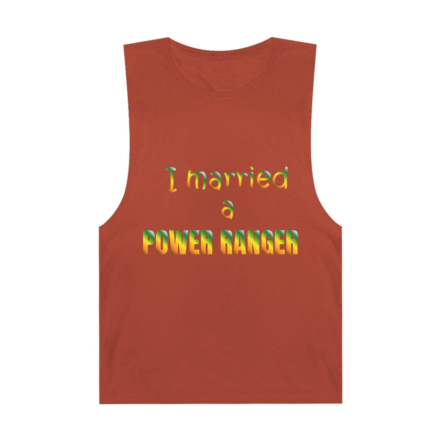 Lineman Tank - Married a Power Ranger gradient