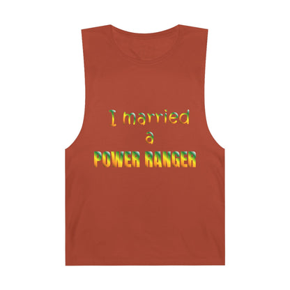 Lineman Tank - Married a Power Ranger gradient