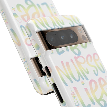 Google Pixel Tough Case - Nurse Life - White