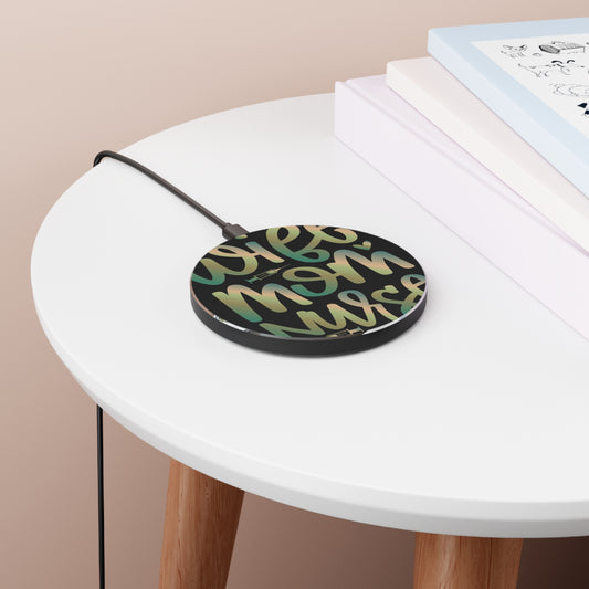 Wife-Mom-Nurse Wireless Charger | Fast Charging Pad for Healthcare Professionals