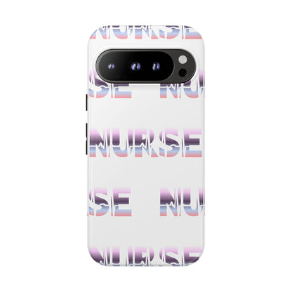 Google Pixel Tough Case - Nurse Pulse - White