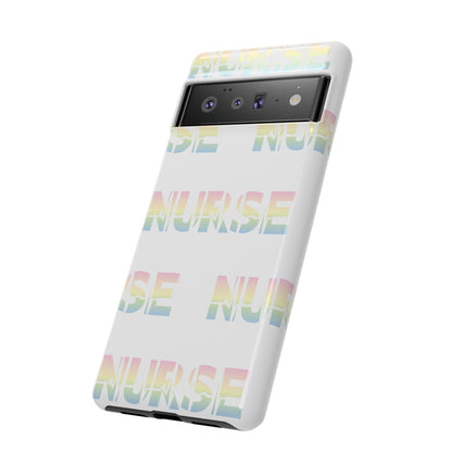 Google Pixel Tough Case - Nurse Pulse - White