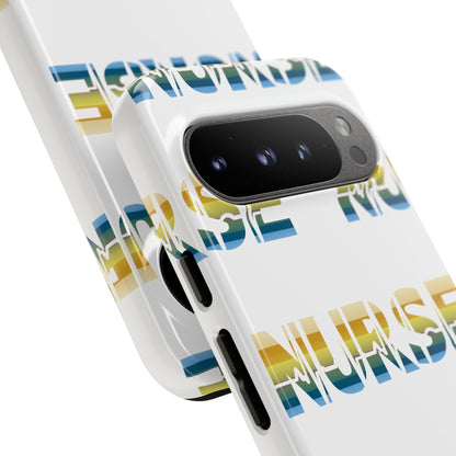 Google Pixel Tough Case - Nurse Pulse - White