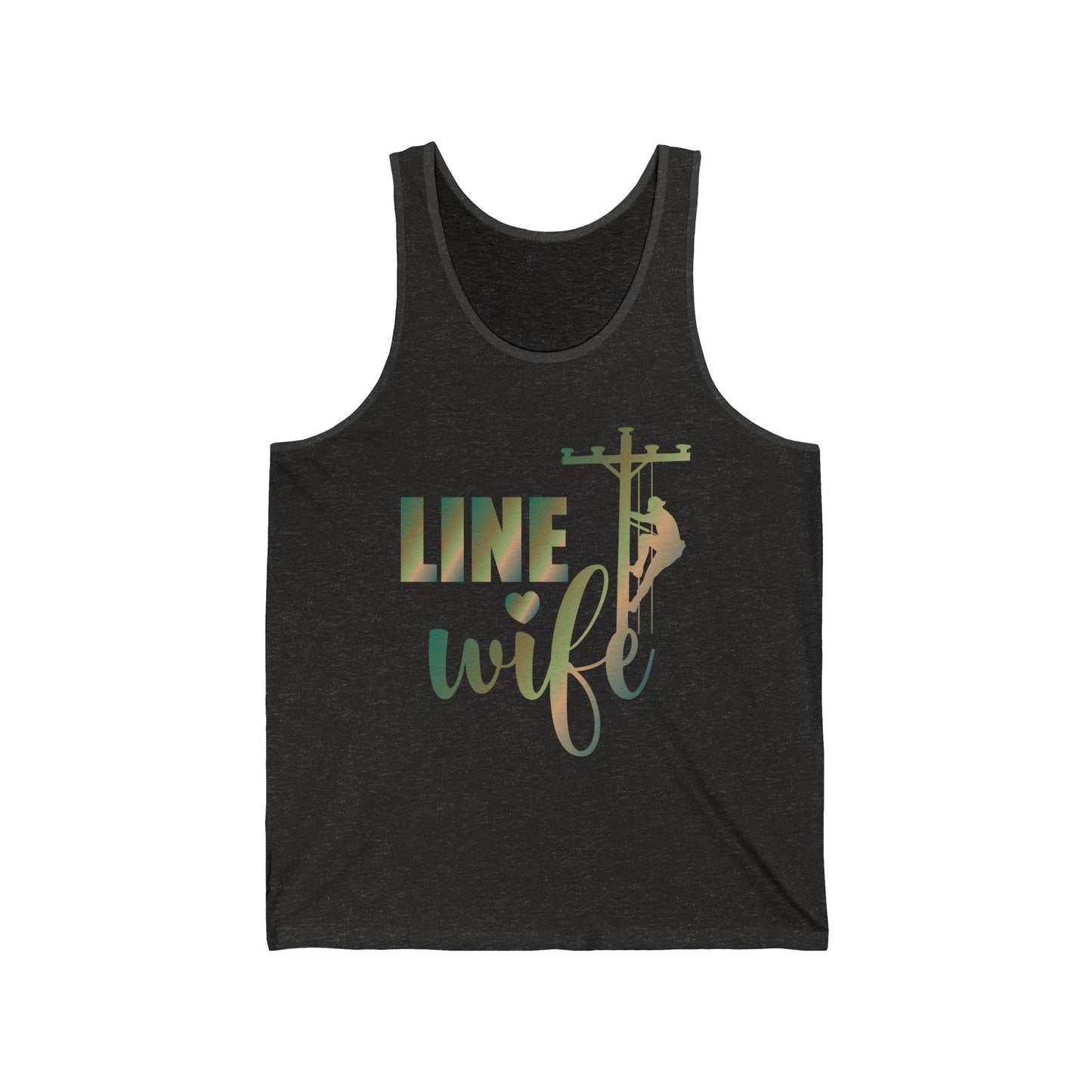 Lineman T-shirt - Line Wife copper patina