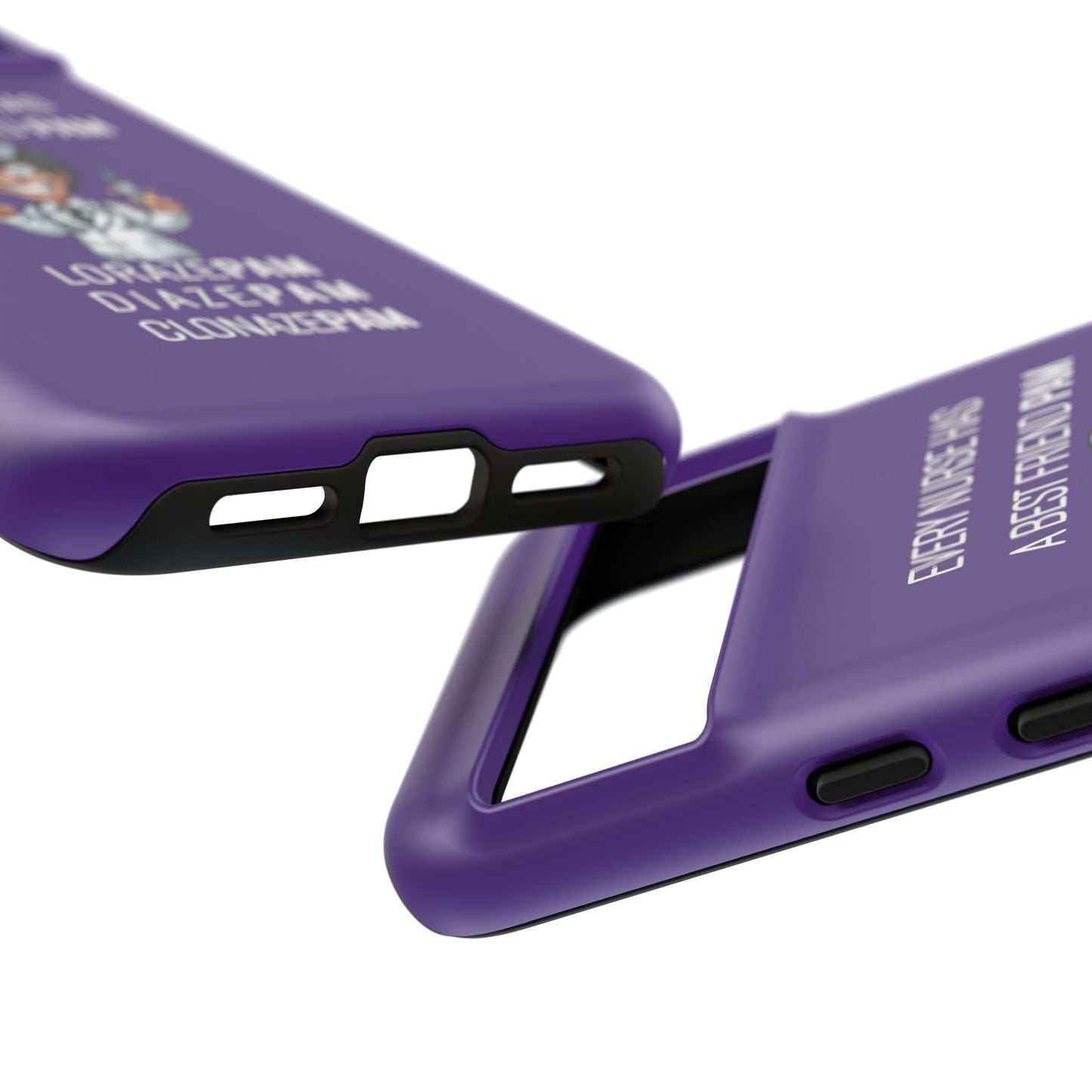 Nurse Google Pixel Tough Case - Every Nurse Has a Friend Named PAM Design (5) - Dark Purple