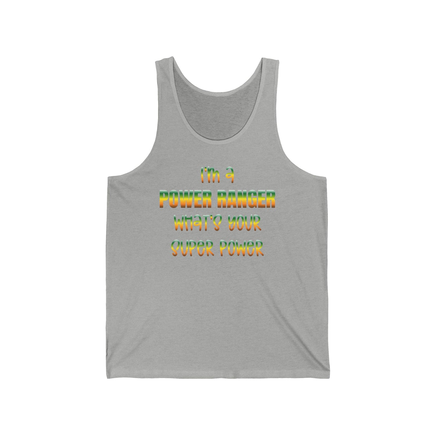 Lineman T-shirt - power ranger super power gradient