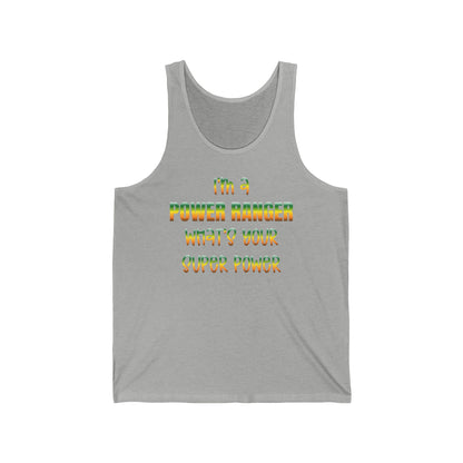 Lineman T-shirt - power ranger super power gradient