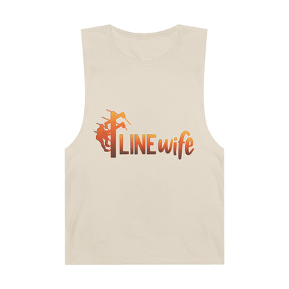 Lineman Tank - lineman-wife sky 24