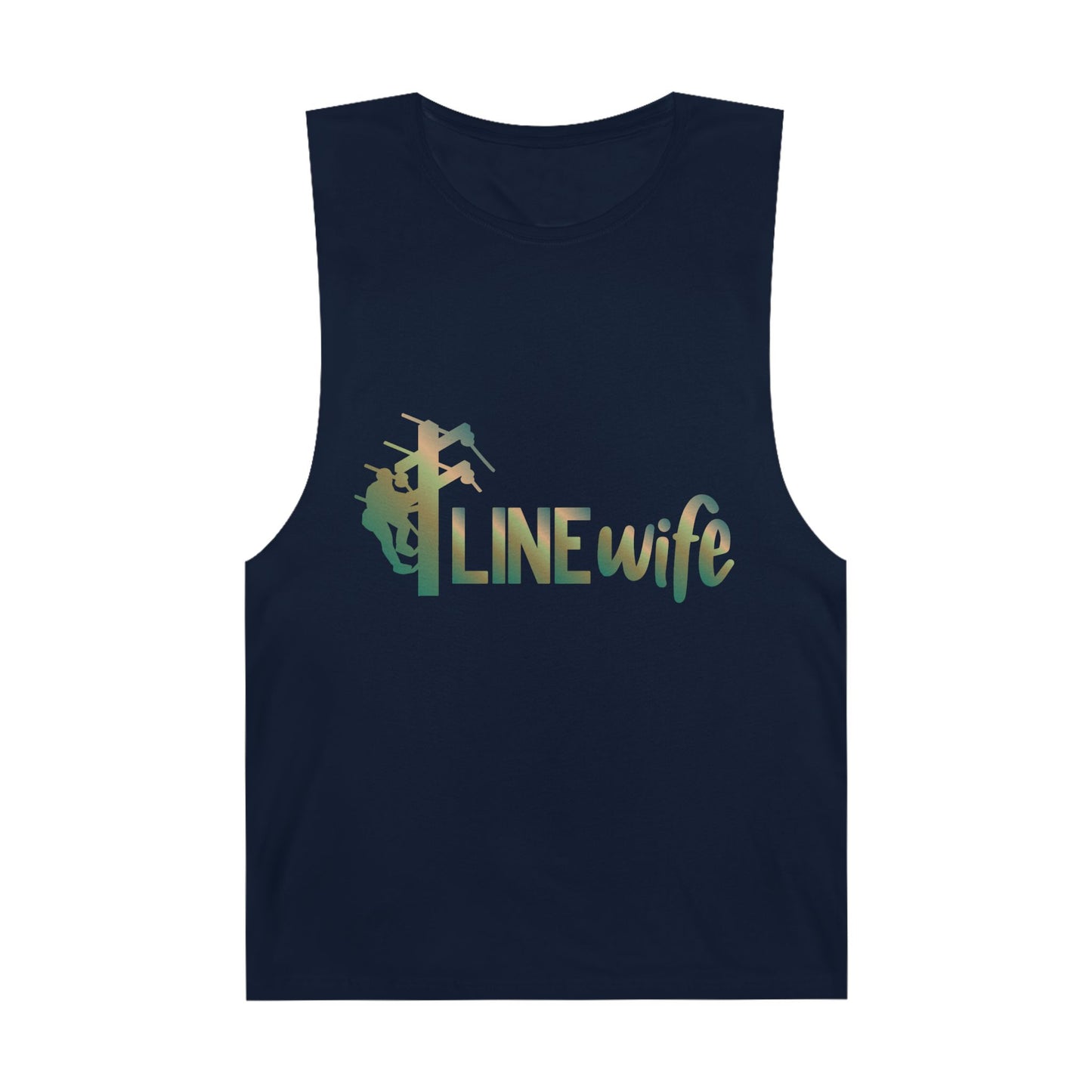 Lineman Tank - lineman-wife copper patina