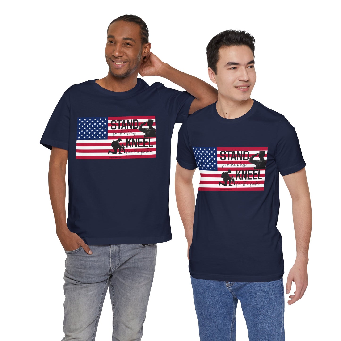 Stand for the Flag, Kneel for the Fallen - Male