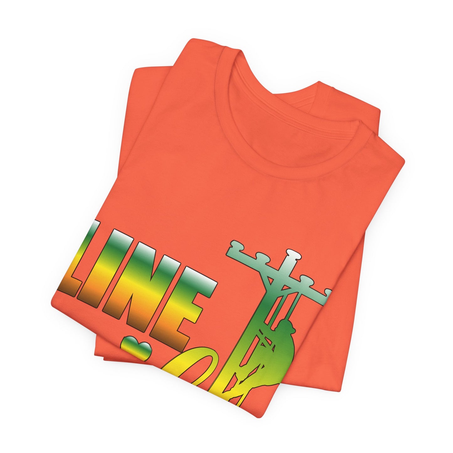Lineman T-shirt - Line Wife gradient