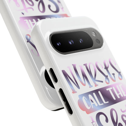 Google Pixel Tough Case - Nurses Call The Shots - White