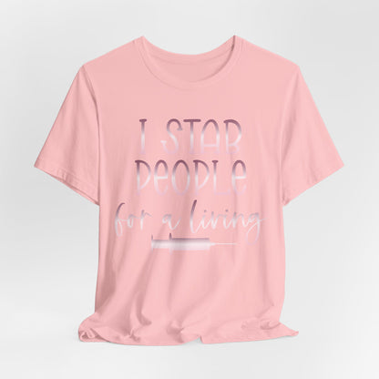 I Stab People For a Living rose gold