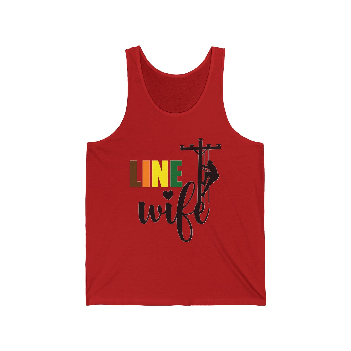 Lineman Tank - Line Wife color