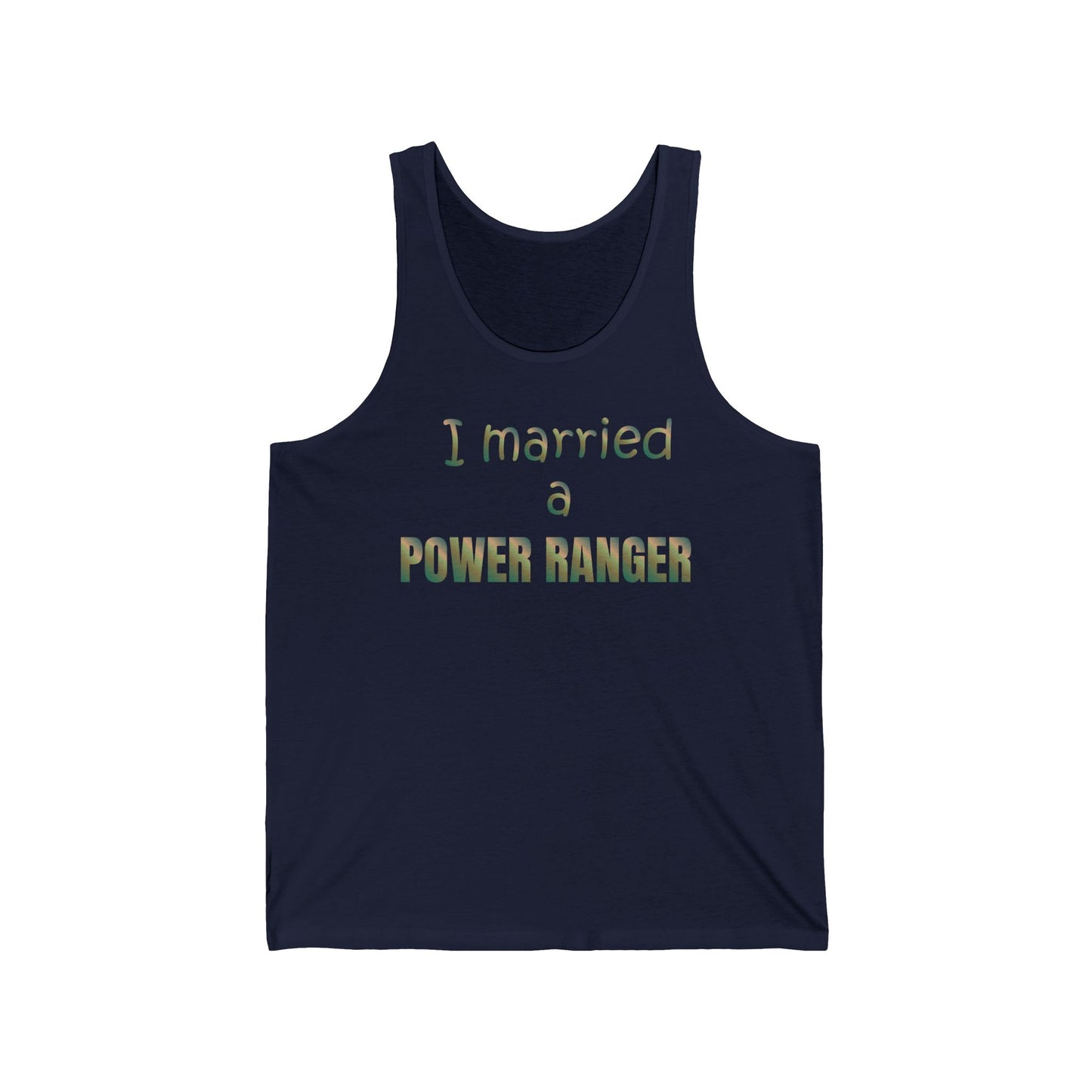 Lineman T-shirt - Married a Power Ranger copper patina