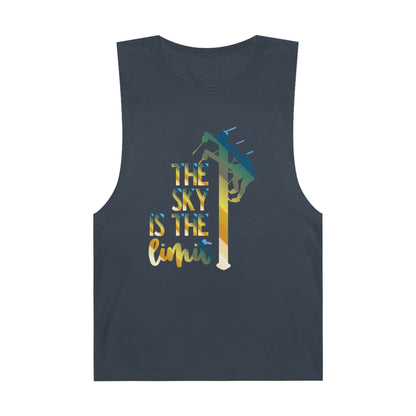 Lineman Tank - the-sky-is-the-limit-lineman colored chrome