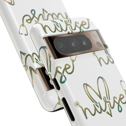 Google Pixel Tough Case - Nurse Stethoscope - White