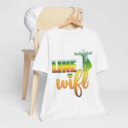 Lineman T-shirt - Line Wife gradient