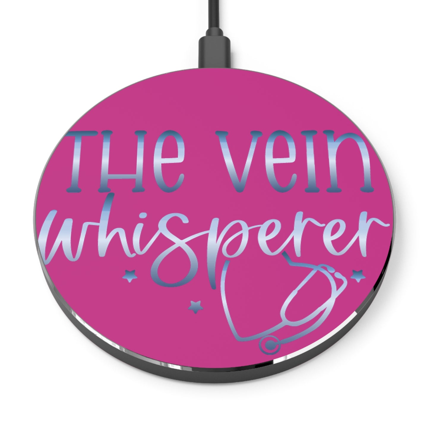 The Vein Whisperer Wireless Charger | Fast Charging Pad for Healthcare Professionals