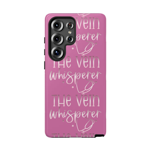 Samsung Galaxy Tough Case - The Vein Whisperer - Light Pink