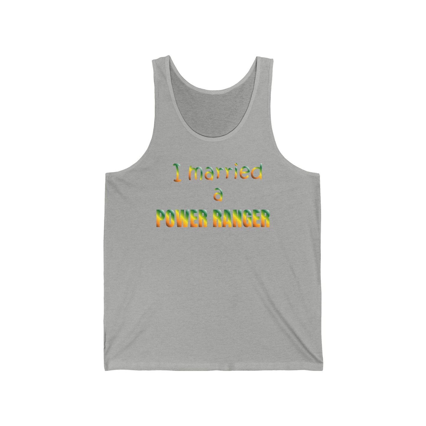 Lineman Tank - Married a Power Ranger gradient
