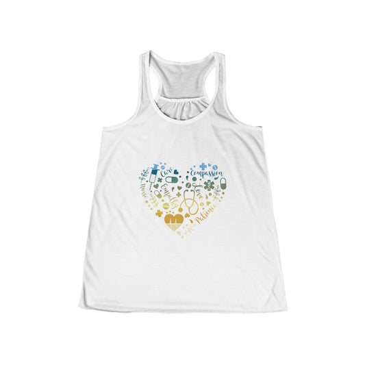 Monogram Heart 1 colored chrome