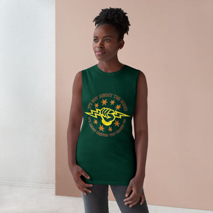 Lineman Tank - Its Not About The Money-color
