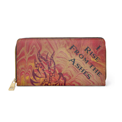 Zipper Wallet - I Rise From the Ashes