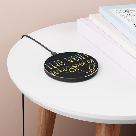 The Vein Whisperer Wireless Charger | Fast Charging Pad for Healthcare Professionals