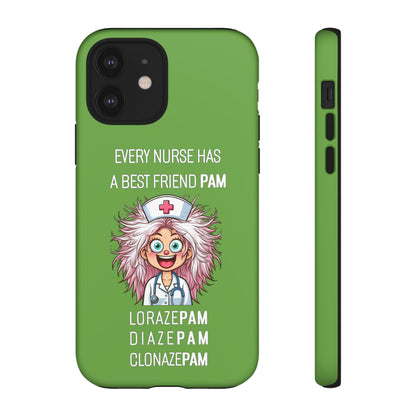 Nurse iPhone Tough Case - Every Nurse Has a Friend Named PAM Design (1) - Green