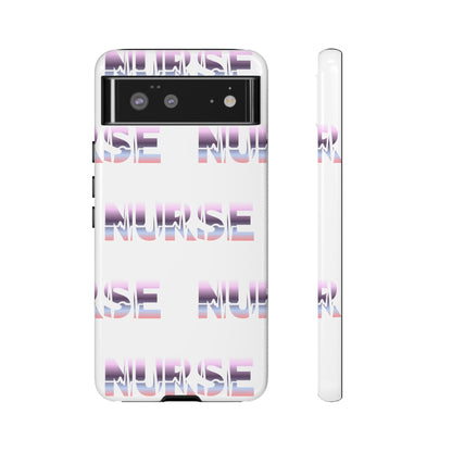 Google Pixel Tough Case - Nurse Pulse - White