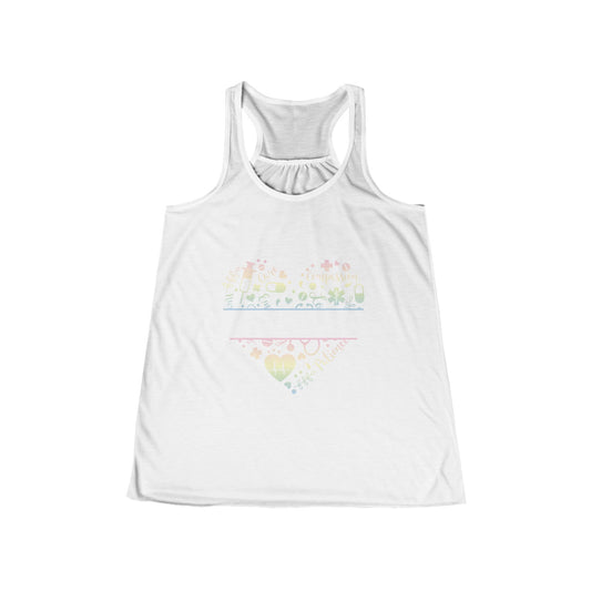 Monogram Heart pastel