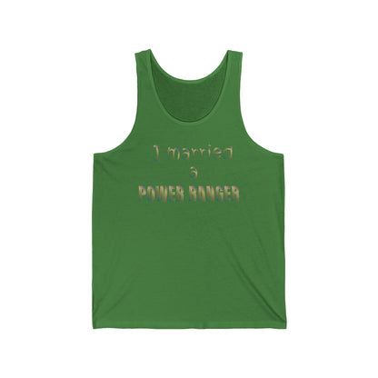 Lineman T-shirt - Married a Power Ranger copper patina