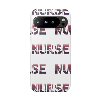 Google Pixel Tough Case - Nurse Pulse - White