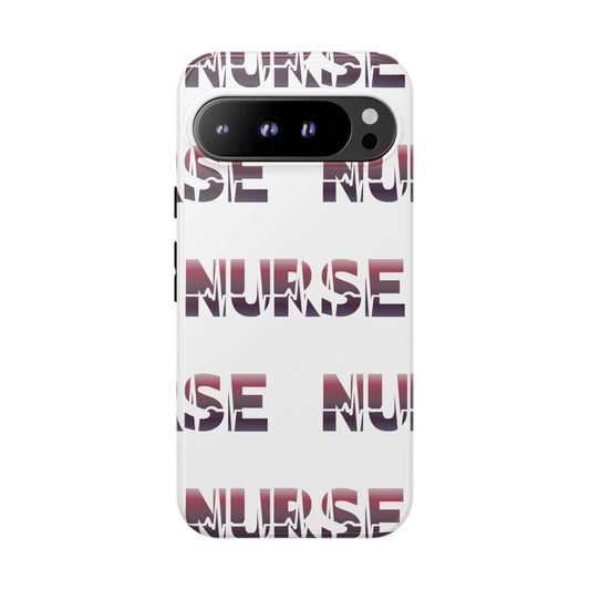 Google Pixel Tough Case - Nurse Pulse - White