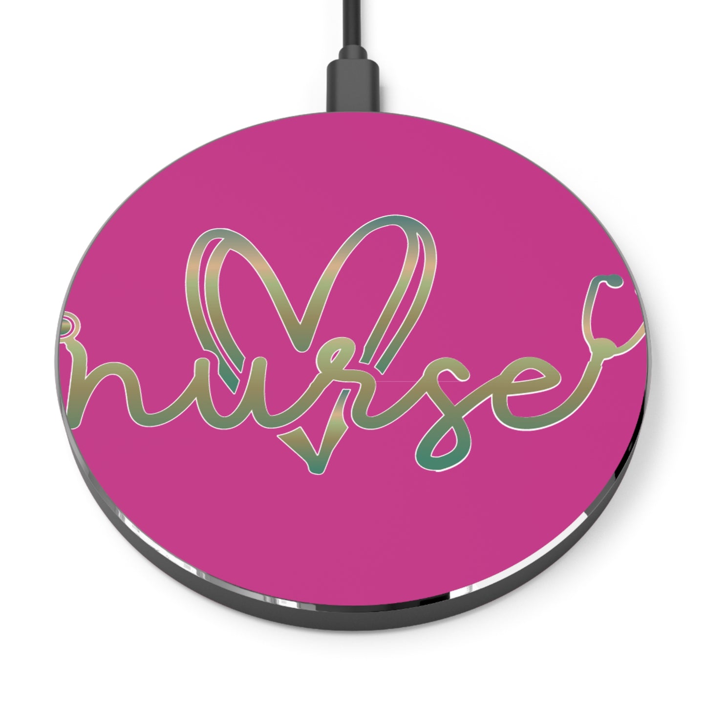 Nurse Stethoscope Wireless Charger | Fast Charging Pad for Healthcare Professionals