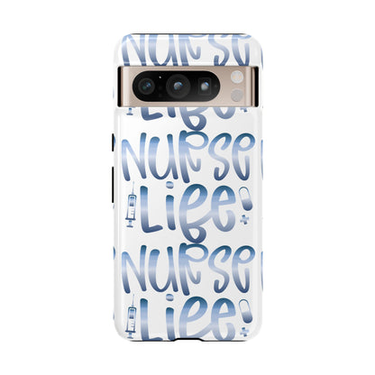Google Pixel Tough Case - Nurse Life - White