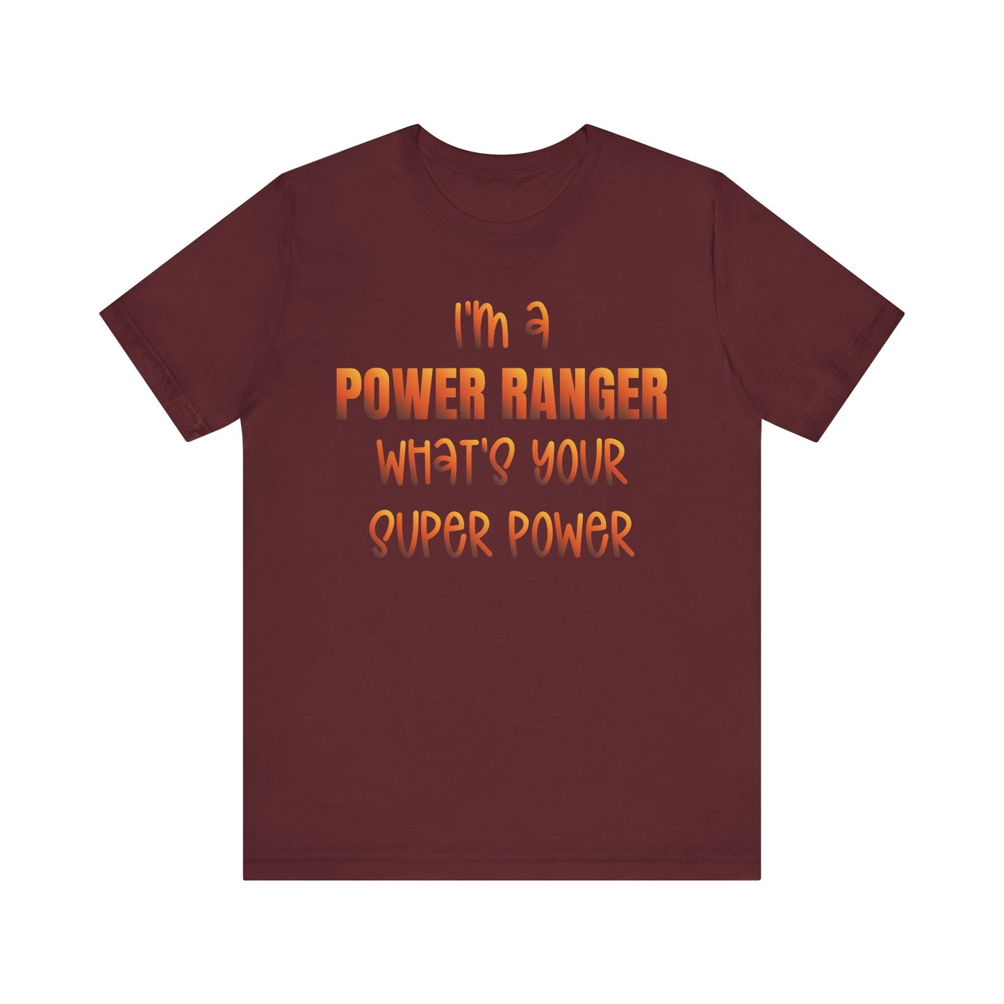Lineman T-shirt - power ranger super power sky 24